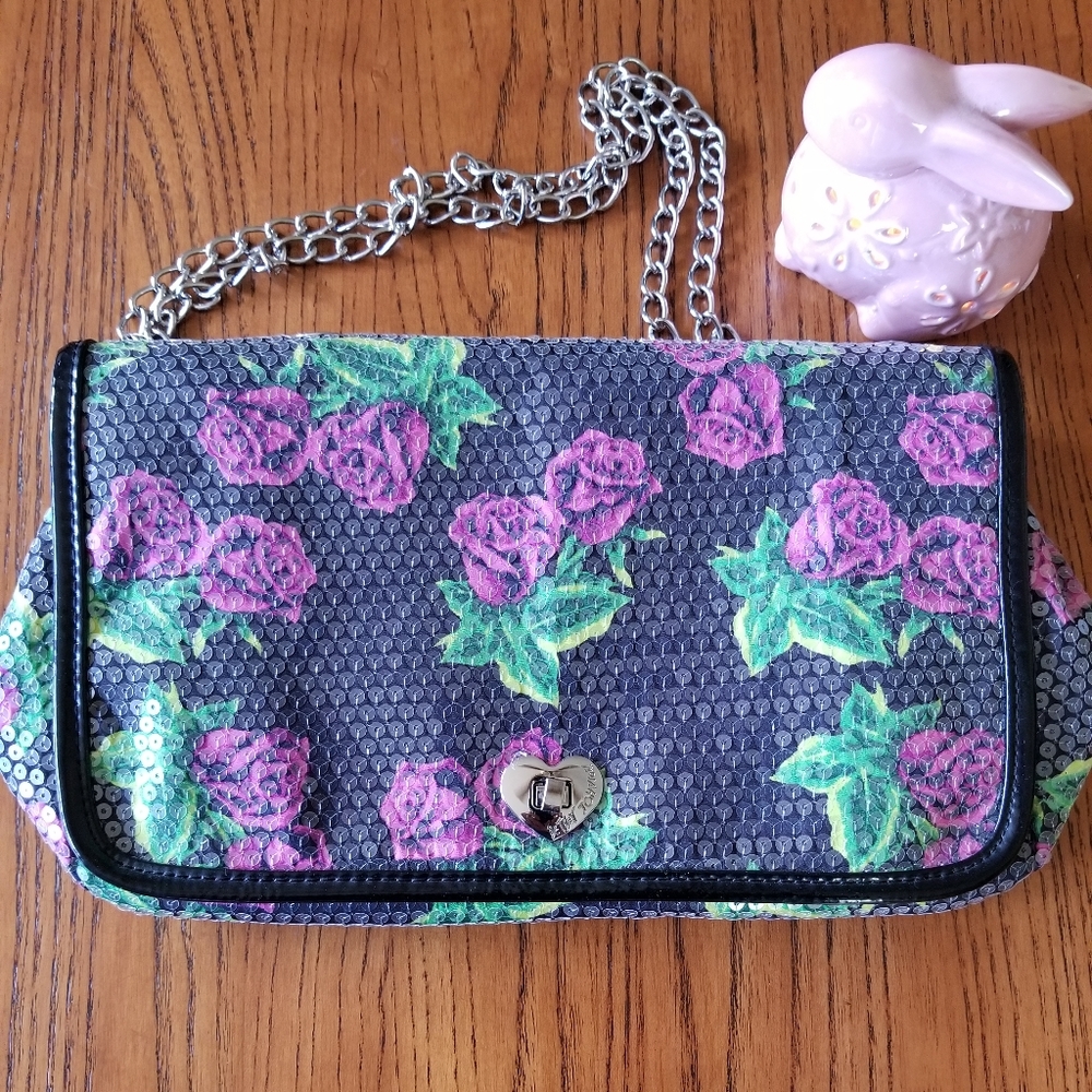 Beverly Johnson Sequined Bag - image 1